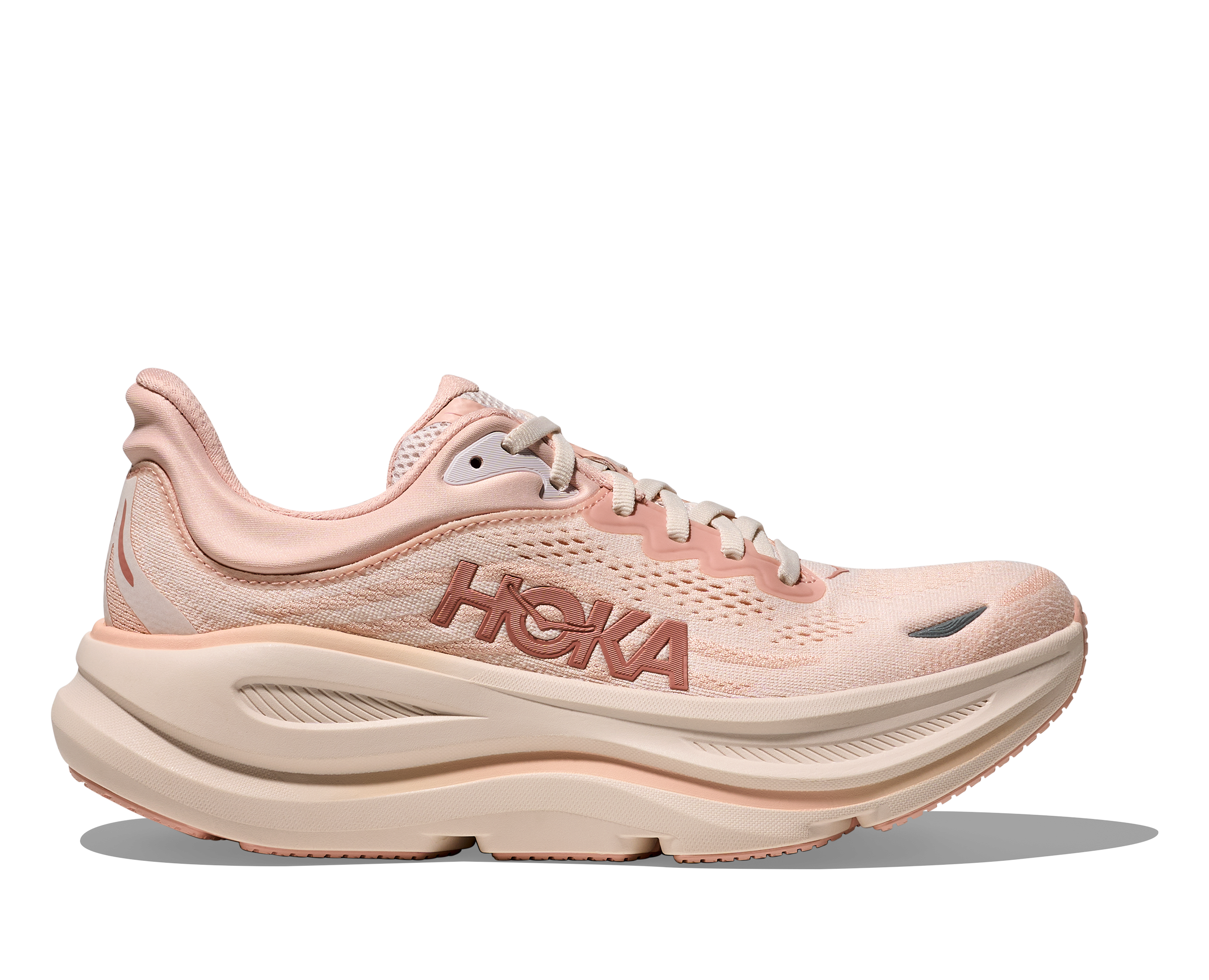 HOKA Women's BONDI 9 ROSE LATTE / ROSE CREAM