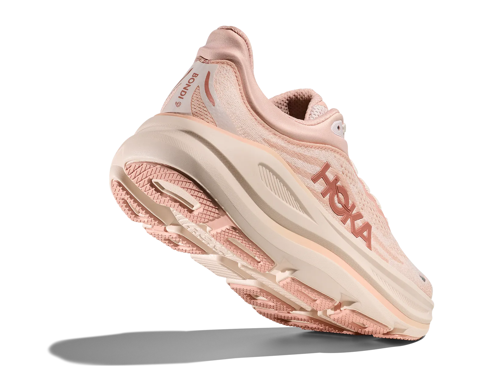 HOKA Women's BONDI 9 ROSE LATTE / ROSE CREAM
